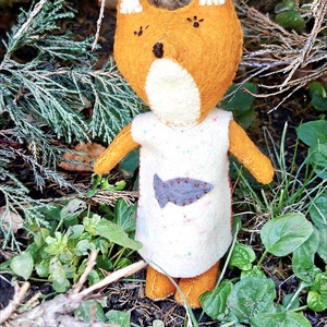 Doamna vulpe, Jucarii si echipamente pentru copii, Plusuri, Vulpe de plus, Cusatura, ARTYNOS