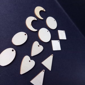Pachet cu materiale decorative din lemn natural  -  - Artynos.ro