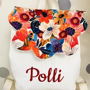 Rucsac personalizat pentru preșcolari - în culori la alegere, cu numele brodat, personalizabil -  - Artynos.ro