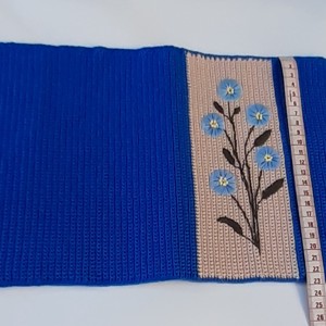 Croșetat și broderie carte capac set 100% microfibră acrilic fire carte capac + marcaj croșetat floare. -  - Artynos.ro