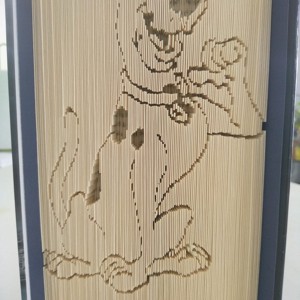 Personaj de basm - sculptura carte Scooby-Doo, Casa & Stil de viata, Accesorii pentru decorat casa, Decoratiuni de masa si decoratiuni pentru rafturi , Sculptura de carte, carte pliata, , ARTYNOS