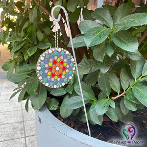 Decor de gradina punctata cu pandantiv Mandala, , , ARTYNOS