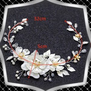 Bijuterii, ornamente de păr, catarame de păr: nuntă, mireasă, ornamente de păr casual ES-H-FÜ05e -  - Artynos.ro