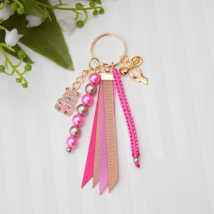 Breloc, ornament pentru geanta - Kapibara roz/maro, , , ARTYNOS