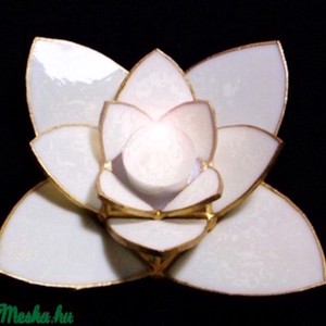 Tiffany Lotus Candleholder Decoratiuni de masa, , , ARTYNOS