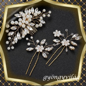 Bijuterii, ornamente de păr, catarame de păr: nuntă, mireasă, ornamente de păr casual, ES-H-SZ10a -  - Artynos.ro