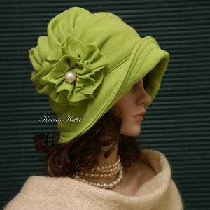 ERNA cloche - extravagáns flapper kalap, Imbracaminte si moda, Esarfe, palarii, fularuri, Palarie, Cusatura, ARTYNOS