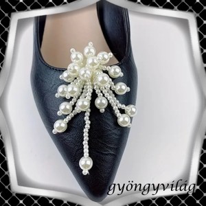 Nuntă, mireasă, ornament casual pentru pantofi, clip pentru pantofi ES-CK48 - accesorii nuntă - pantofi de mireasă  - Artynos.ro