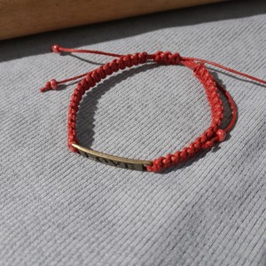 Brățară Makrané cu bandă metalică Love -  - Artynos.ro