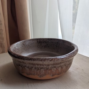 Castron ceramic maro -  - Artynos.ro