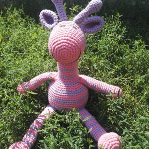 Girafa cu dungi, Jucarii si echipamente pentru copii, Plusuri, Girafa de plus, , ARTYNOS