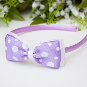 Masnis bentita de par cravata de par - Purple polka dots, , , ARTYNOS
