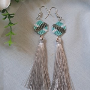 Tassel - cercei cu ciucuri -  - Artynos.ro