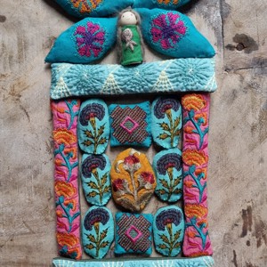 Floare in mijlocul lumii ( cuvertura textila pentru copii ) - Artynos.ro