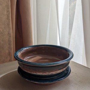 Set de boluri ceramice cu dungi -  - Artynos.ro
