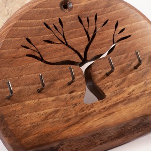 Suport pentru chei de perete, cuier, suport pentru bijuterii, umeraș - casă & stil de viață - mobilier artizanal - cuier - Artynos.ro