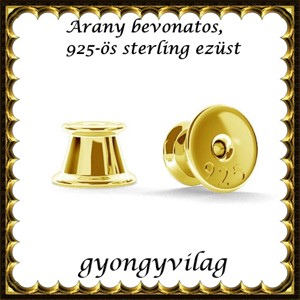 Accesorii pentru bijuterii din argint 925: baza pentru cercei cu dop EFK B 51g capat, , , ARTYNOS