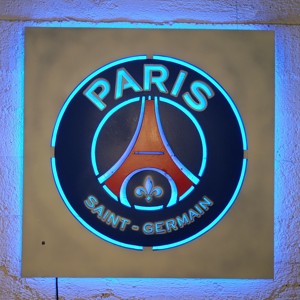 PSG, Paris Saint-Germain fani iluminat mural de perete. -  - Artynos.ro