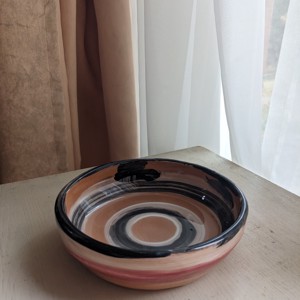 Bol ceramic cu dungi, , , ARTYNOS