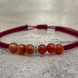 Bratara carnelian, , , ARTYNOS