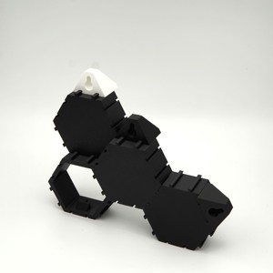 Cârlig/suport de perete pentru suport modular pentru minifigurine LEGO (hexa) -  - Artynos.ro
