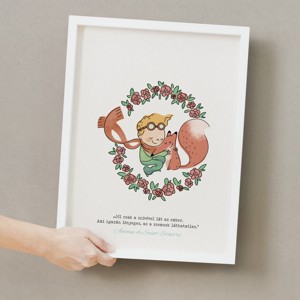 Poster cu micul prinț, set de decorațiuni personalizate pentru pereți, 3 imagini -  - Artynos.ro