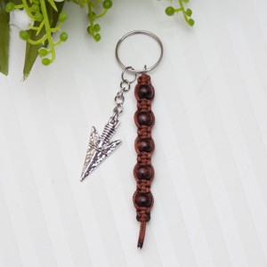 Breloc, ornament pentru geanta - Arrowhead maro inchis, , , ARTYNOS