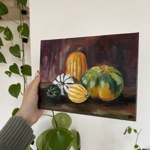 Dovleci colorați pictură în ulei -  - Artynos.ro