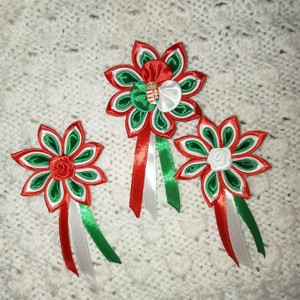 Cu panglică cocardă - bijuterii - broșe - Artynos.ro