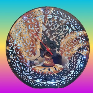 Arborele vieții a condus lampa-ceas - casă & stil de viață - accesorii pentru decorat casa - decorațiuni de pereți, decorațiuni suspendate - ceasuri de perete - Artynos.ro Arborele vieții a condus lampa-ceas - casă & stil de viață - accesorii pentru decorat casa - decorațiuni de pereți, decorațiuni suspendate - ceasuri de perete - Artynos.ro