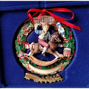 Frumoasă decorațiune pentru bradul de Crăciun de la Casa Albă - crăciun - decorațiuni de crăciun de casă - figurine pentru pomul de crăciun - Artynos.ro