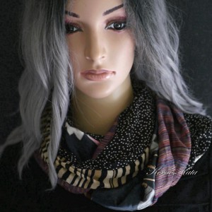 INFINITY / vamp - esarfa rotunda extravaganta, esarfa rock, Imbracaminte si moda, Esarfe, palarii, fularuri, Esarfe, Cusatura, ARTYNOS