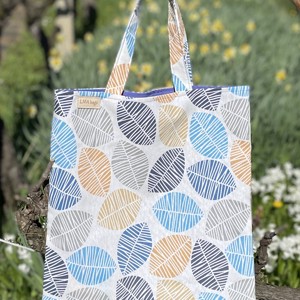 Geantă de cumpărături cu model de frunze - geantă și husă - geantă pentru cumpărături - geantă shopper, geantă tote, geantă textilă - Artynos.ro
