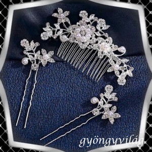 Bijuterii, ornamente pentru par, catarame pentru par: nunta, mireasa, ornament casual pentru par ES-H-SZ21, Accesorii nunta, Ornamente de par de nunta, Ornamente de par mireasa, , ARTYNOS