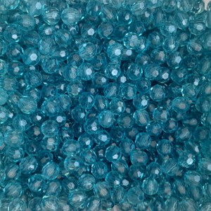 Margele acrilice - 8mm - 200 bucati / pachet - verde mare, , , ARTYNOS