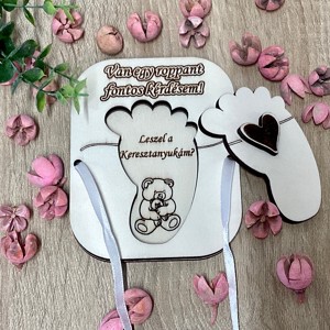 Invitație pentru nași - jucării și echipamente pentru copii - daruri de botez - Artynos.ro