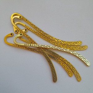 Baza pentru semn de carte - 84mm (6 buc / pachet) - culoare aur antic, , , ARTYNOS