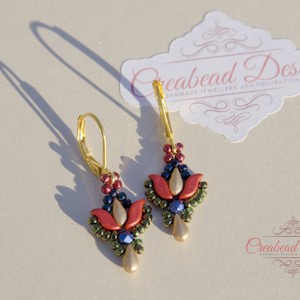 Creabead Design matyo stil elegant cercei -  - Artynos.ro
