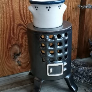 Soba de fier cu lampa de aroma, Casa & Stil de viata, Lumanari, parfumuri, arome, Umidificator, , ARTYNOS