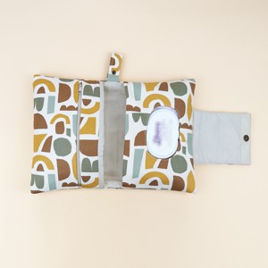 Șervețel umed pentru schimbarea scutecului cu absorbant impermeabil - CukiCuki - Cuddle Collection -  - Artynos.ro