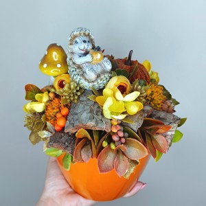 In asteptarea toamnei cu arici decor de masa, , , ARTYNOS
