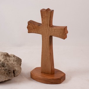 Cruce plată din lemn, cruce de masă  -  - Artynos.ro