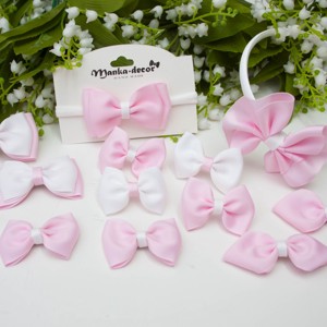 Pachet cadou cu trusă de coafat - roz deschis - îmbrăcăminte și modă - accesorii păr - bandă de păr și agrafe păr - Artynos.ro