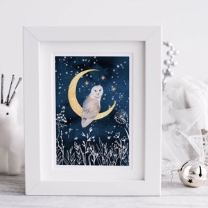 Carte poștală de Crăciun, felicitare, animal de pădure cadou companion -  - Artynos.ro