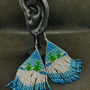 Cercei Predeal, Bijuterii, Cercei, Cercei din margele, Cusatura, ARTYNOS