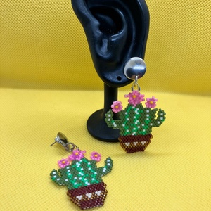 Cercei cactus inflorit - Artynos.ro