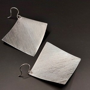 Cercei curbati din aluminiu, , , ARTYNOS