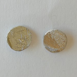 Cercei minimalisti in forma de mini cerc din aluminiu, Bijuterii, Cercei cu figurine, , ARTYNOS