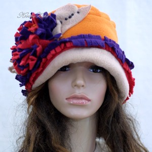 LÉDA - design-polárkalap - îmbrăcăminte și modă - eșarfe, pălării, fularuri - pălărie - Artynos.ro