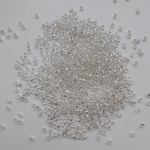 Perla rotunda Toho Mantis - dimensiune 11/0 - 10 grame / pachet - Argint-Linde Crystal, , , ARTYNOS